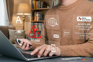 BN alerta paginas falsas