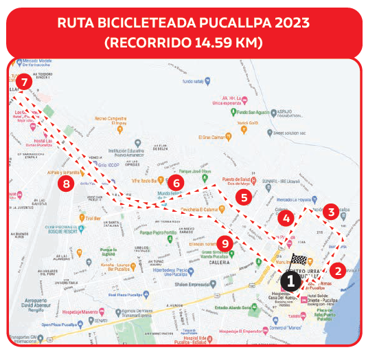 ruta pucallpa